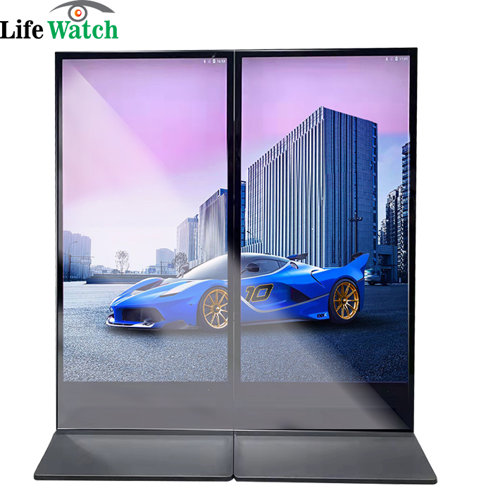 75-inch Floor Upstanding LCD Digital Signage Kiosk