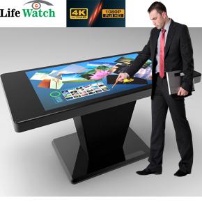 32-inch Smart Interactive Touch LCD Table with Wireless Charging Station