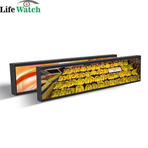69.3-Inch Stretched Bar Shelf  LCD Advertising Screen
