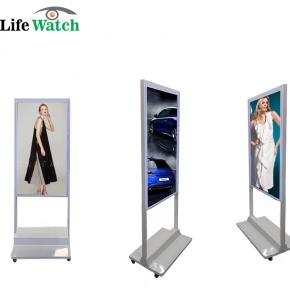 65-inch Floor Upstanding Double-Sided Shop LCD Kiosk