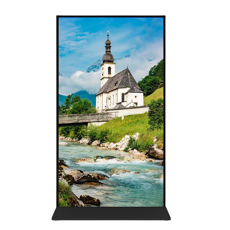 85-inch 4k Full Screen Floor Upstanding LCD Poster