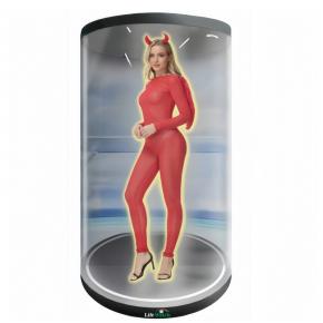 10.1 inch Naked Eye 3D AI Interactive Hologram Digital Human Cabinet