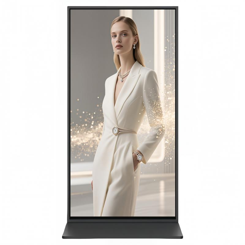 75-inch 4k Full Screen Floor Upstanding LCD Poster