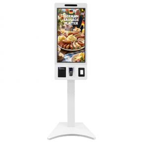 24-inch Y Type Floor upstanding Self-Service Order Payment Terminal Kiosk
