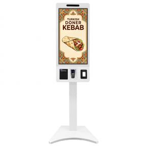 21.5-inch Y Type Floor upstanding Self-Service Order Payment Terminal Kiosk