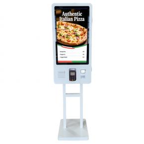 18.5 -inch Front Access Floor upstanding Self-Service Order Payment Terminal Kiosk